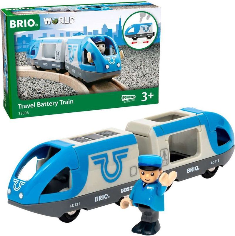 BRIO Passagierstrein op batterijen - 33506