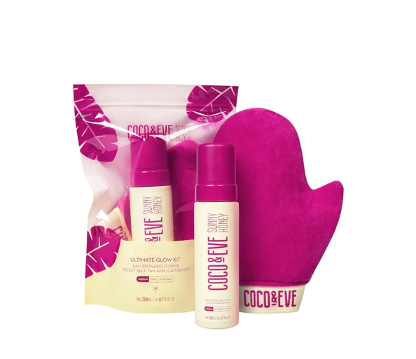 COCO & EVE Sunny Honey Ultimate Glow Kit Medium