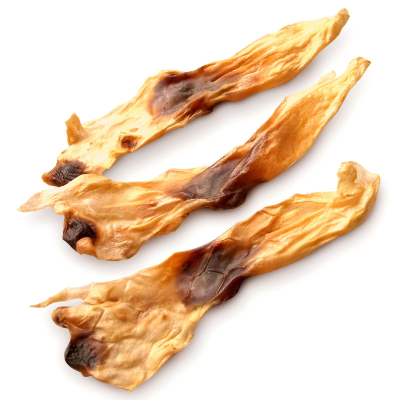 bePure Hundesnack Kaninchenohren 110g