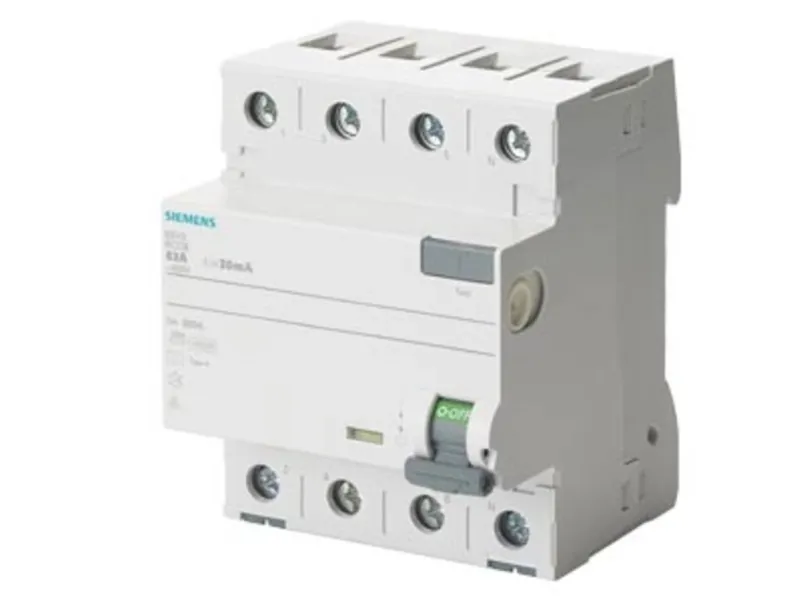 Siemens 5SV33546 FI-sikkerhedsafbryder A 40 A 0.03 A 500 V