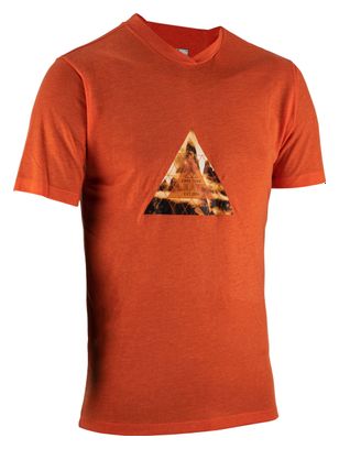 Maillot Manches Courtes Enfant Leatt MTB AllMtn 2.0 Flame Orange