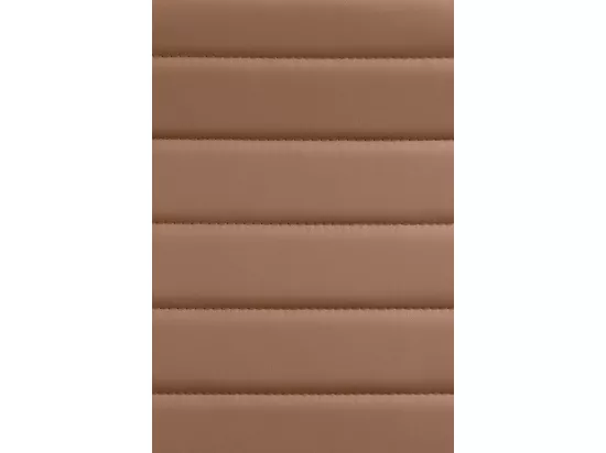 Chaise de bureau - Similicuir & Blanc - Marron clair - Havanna