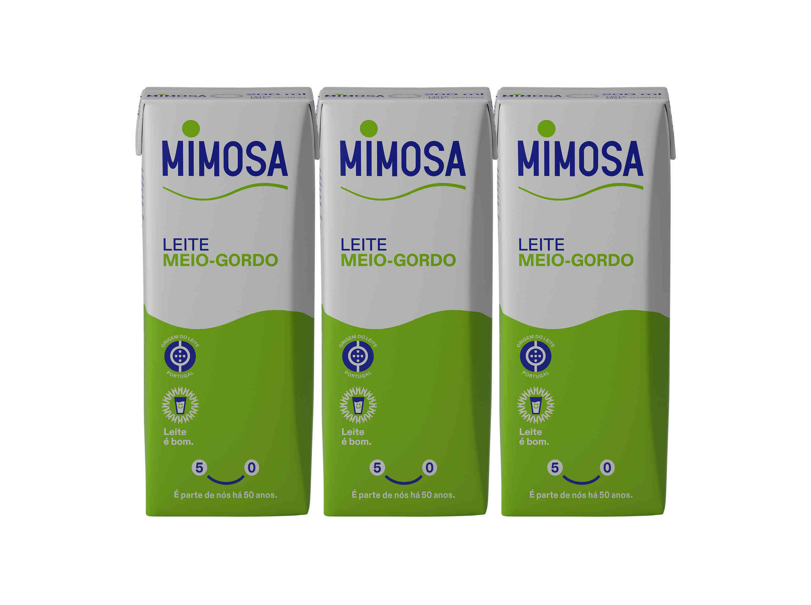 LEITE MIMOSA UHT MEIO GORDO 3X200ML