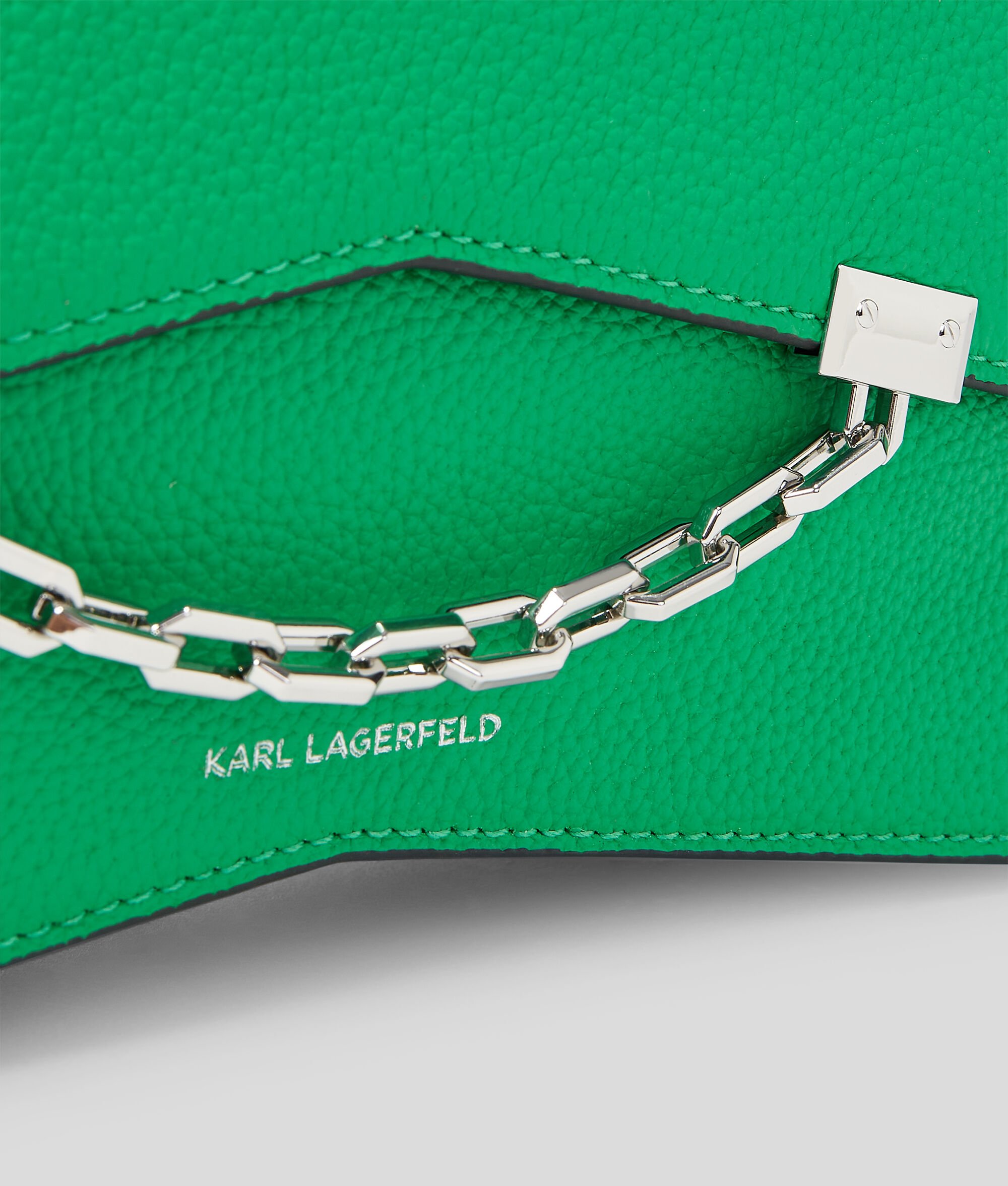 PETIT SAC BANDOULIÈRE EN CUIR GRAINÉ K/SEVEN