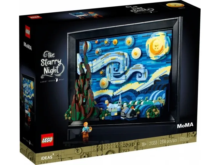 LEGO Ideas 21333 Vincent van Gogh – Stjernenatten