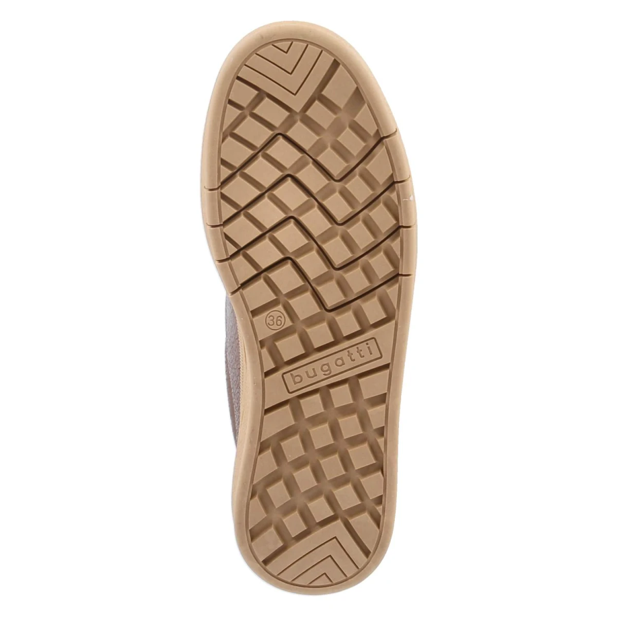 BugattiLow Sneaker YAS - mid-brown / metallics