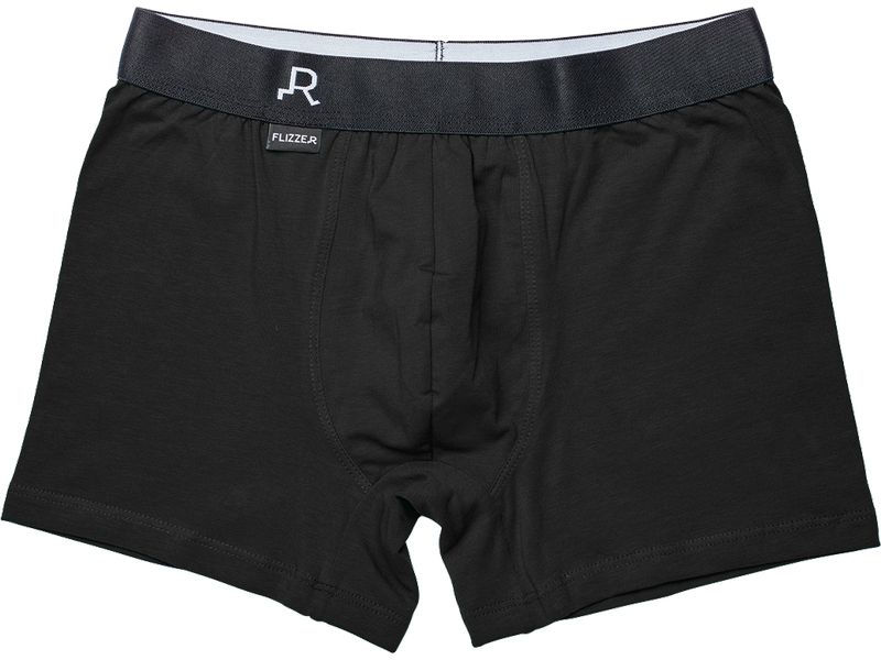 FLIZZER Unterhosen Trunk Der Gentleman 2er Pack Schwarz, S Herrenunterwäsche