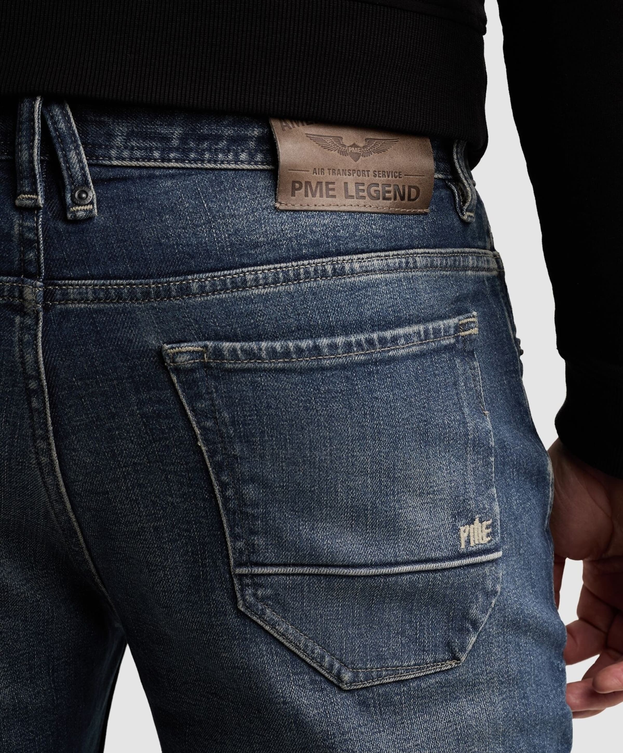 PME Legend WINGLOAD DENIM FRESH BLUE heren jeans blauw