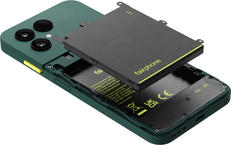 Fairphone - Gen. 6 - Smartphone - Groen - 256 GB - 5G