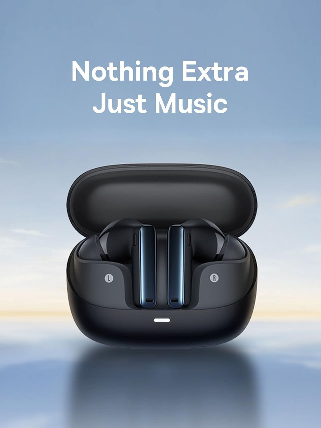 Bowie M2s ANC In-Ear Bluetooth 5.3 Kopfhörer TWS Headset inkl. Ladecase (NGTW350101) - Cluster Black (Schwarz)