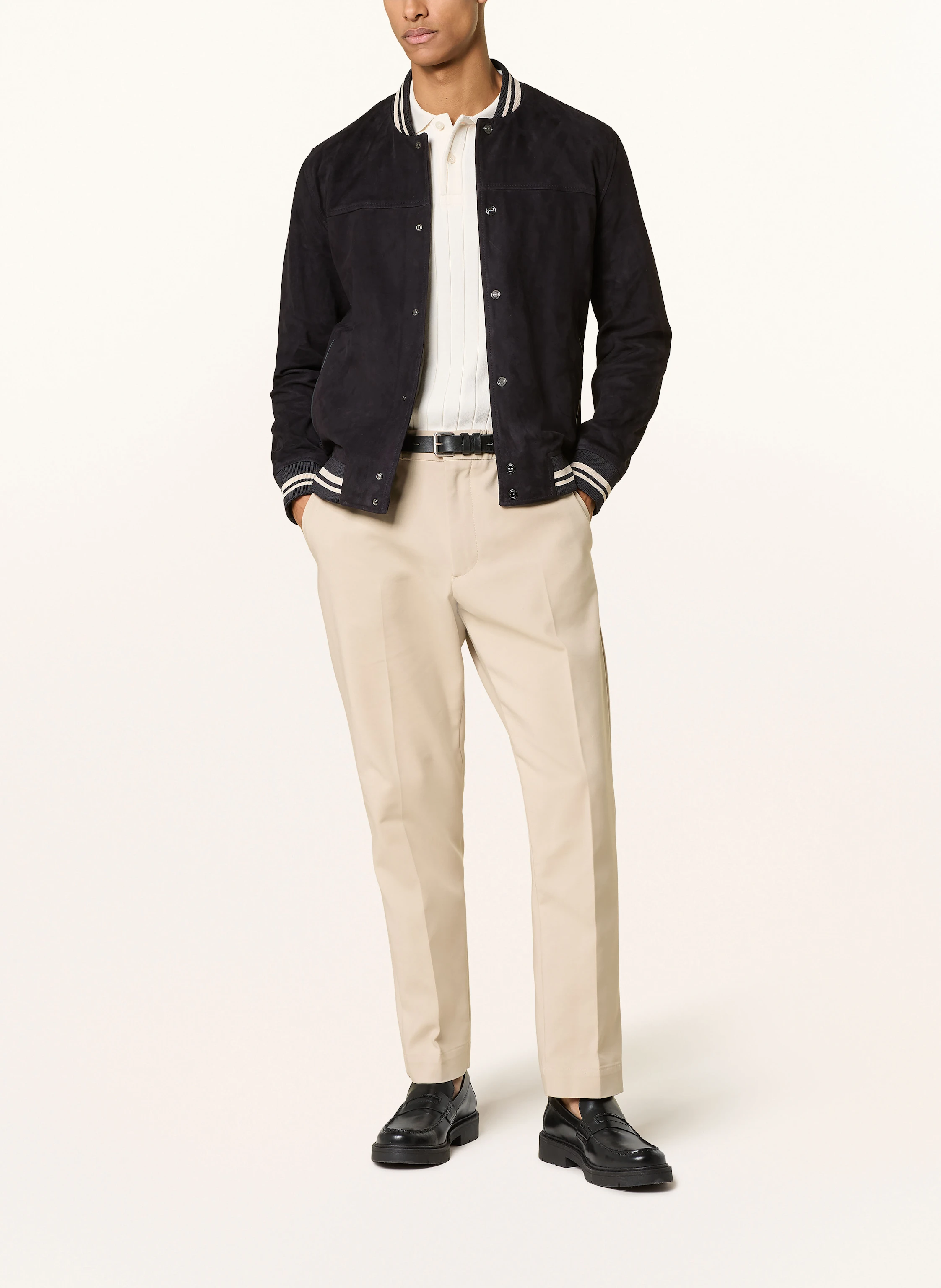 REISS Lederjacke
