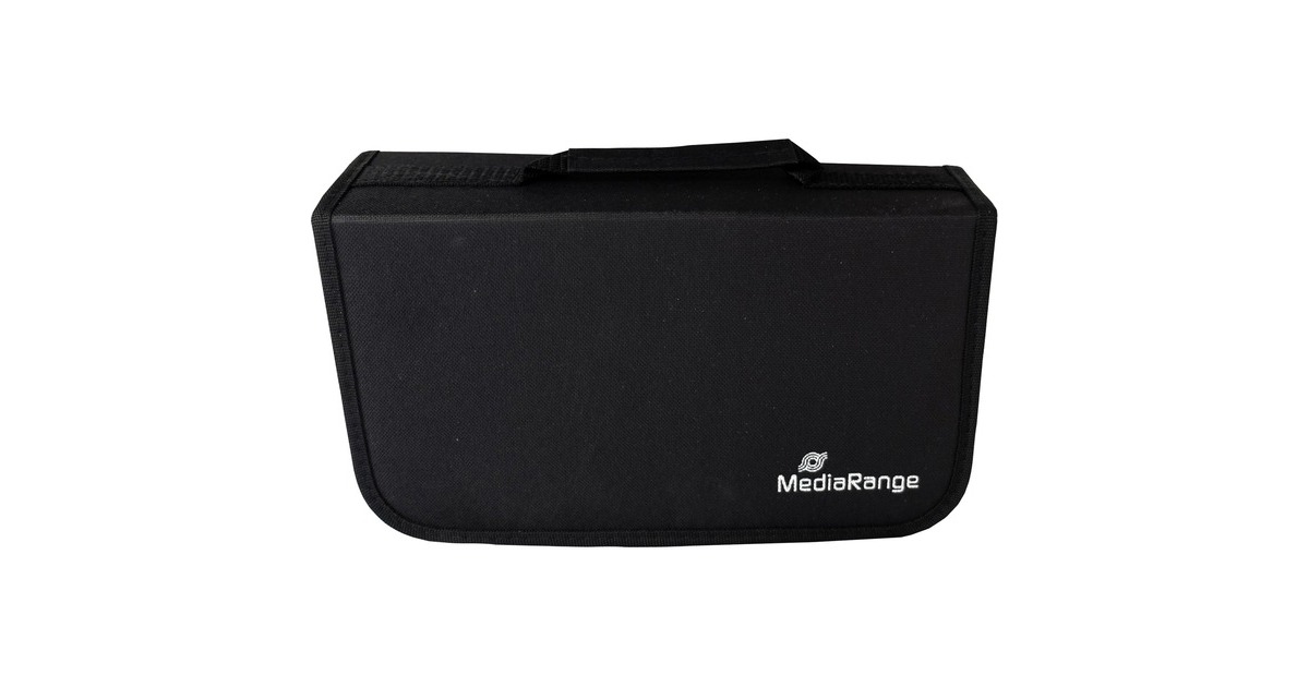 MediaRangeCD Tas 96-x  (Zwart, Retail)
