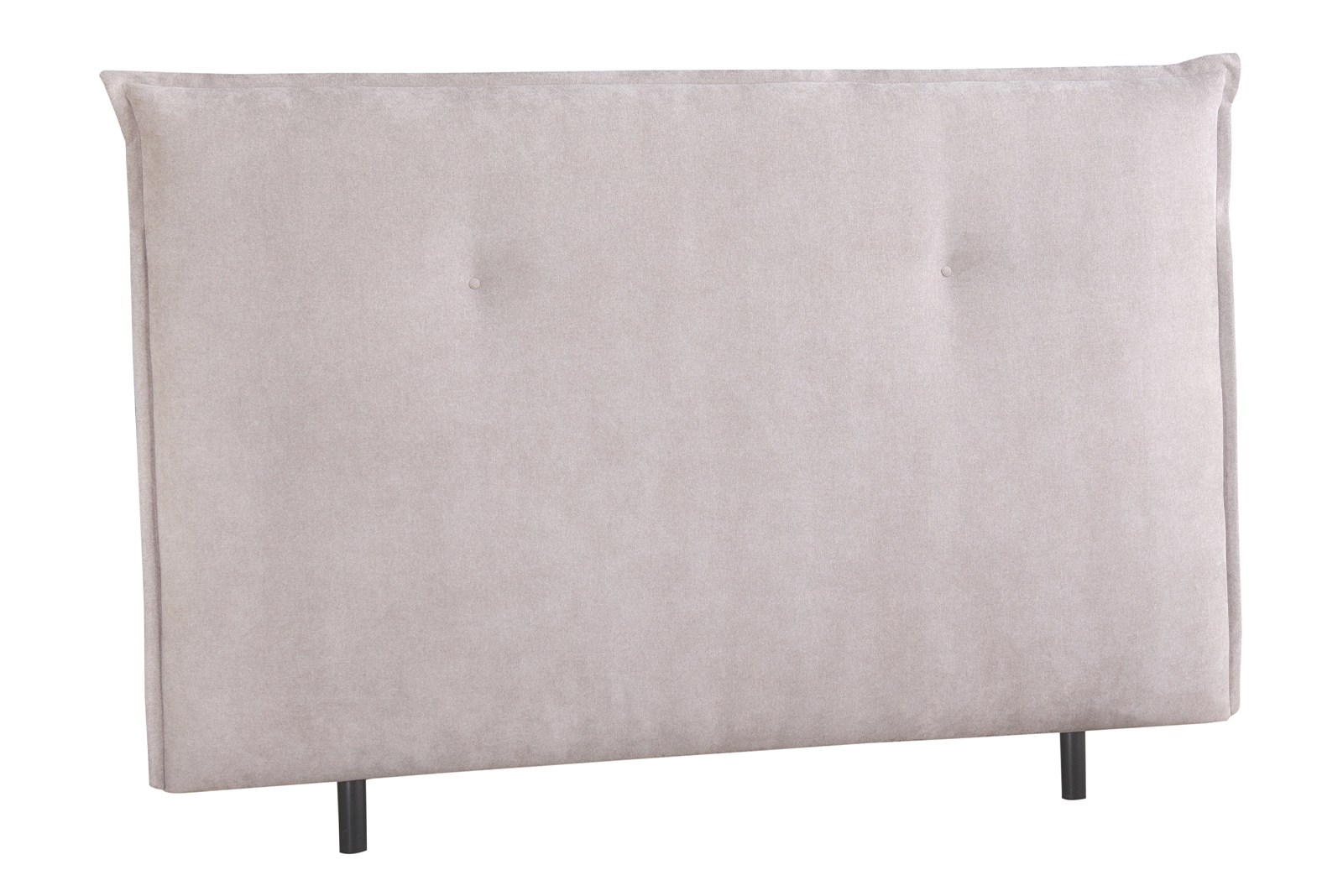 Nord sengegavl Til 180 cm seng i tekstil Storm 09 beige. Oversized