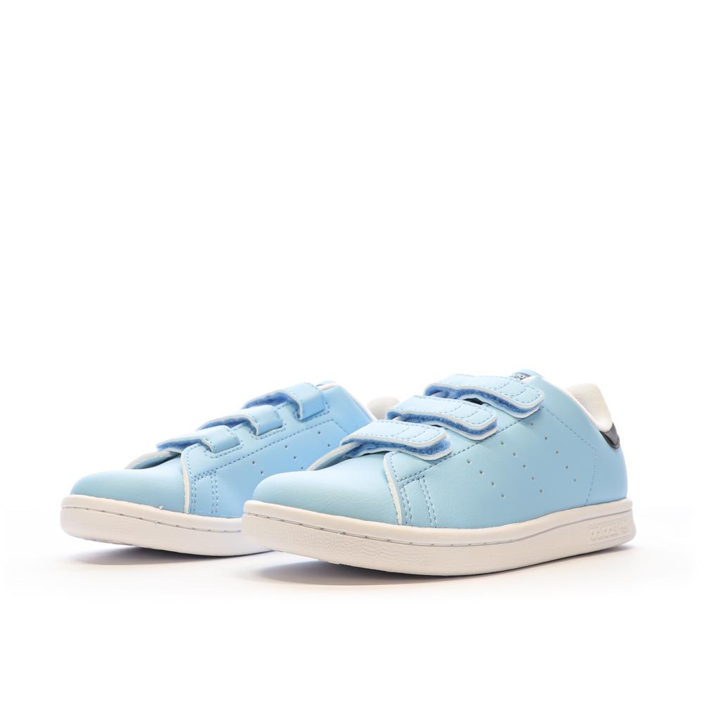Adidas Baskets Bleu Garçon Adidas Stan Smith GW4536