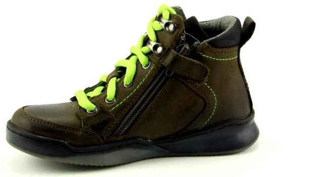 Trackstyle - Veterboot - Zwart - Leer