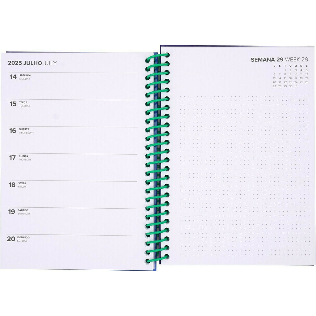 Agenda Esp A5 2025 Semanal Graphic Note!