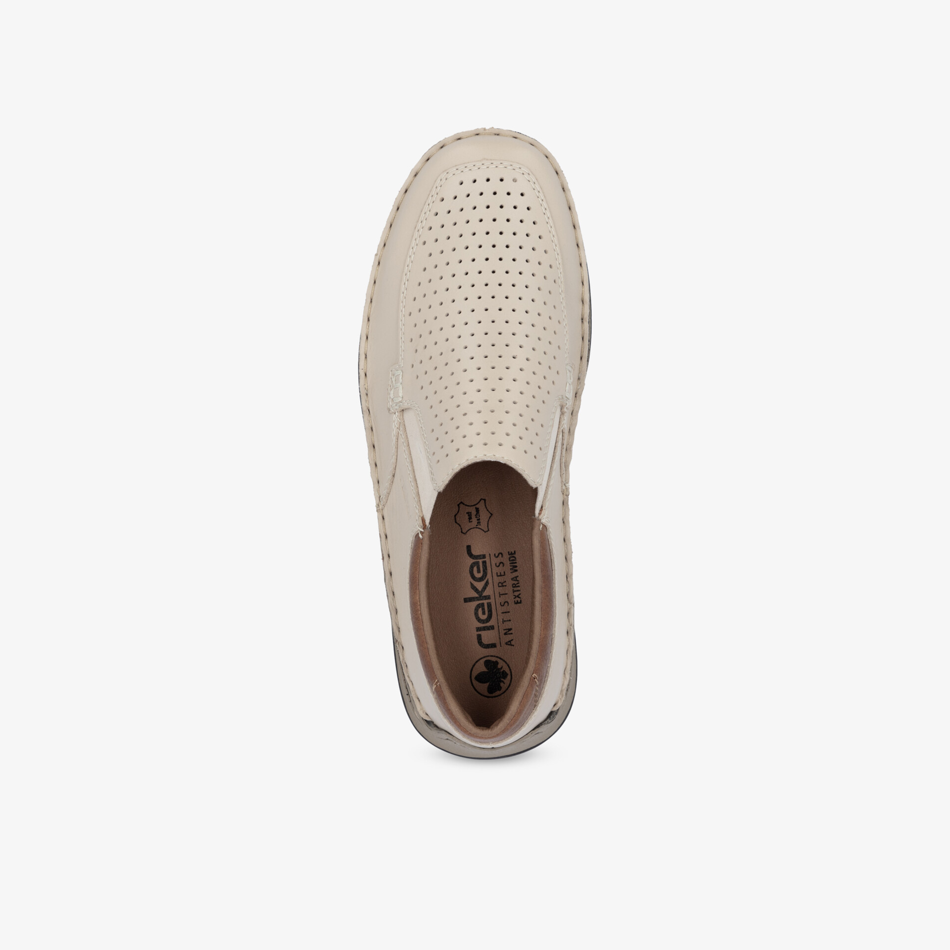 rieker Herren Slipper beige