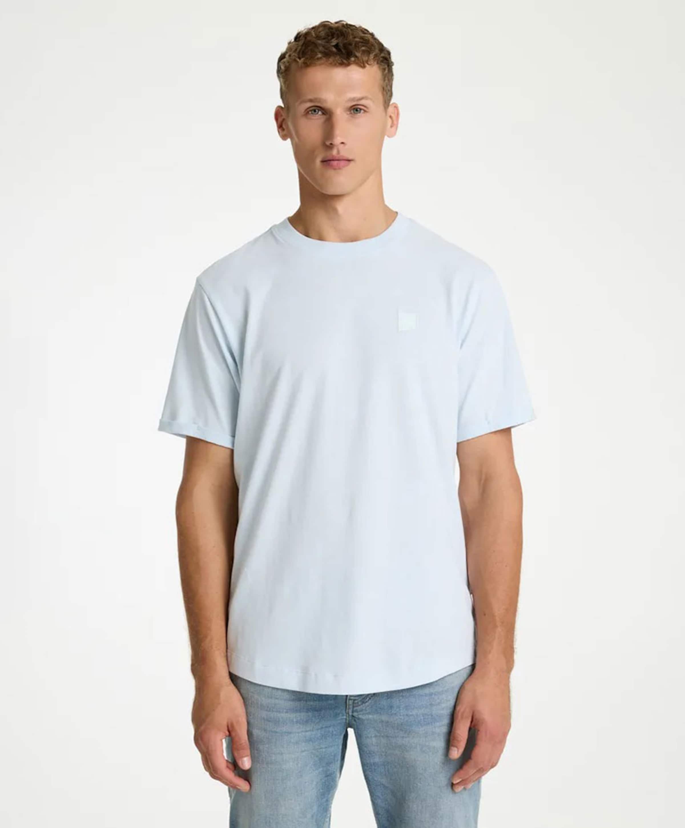 Chasin' Heren T-shirt blauw