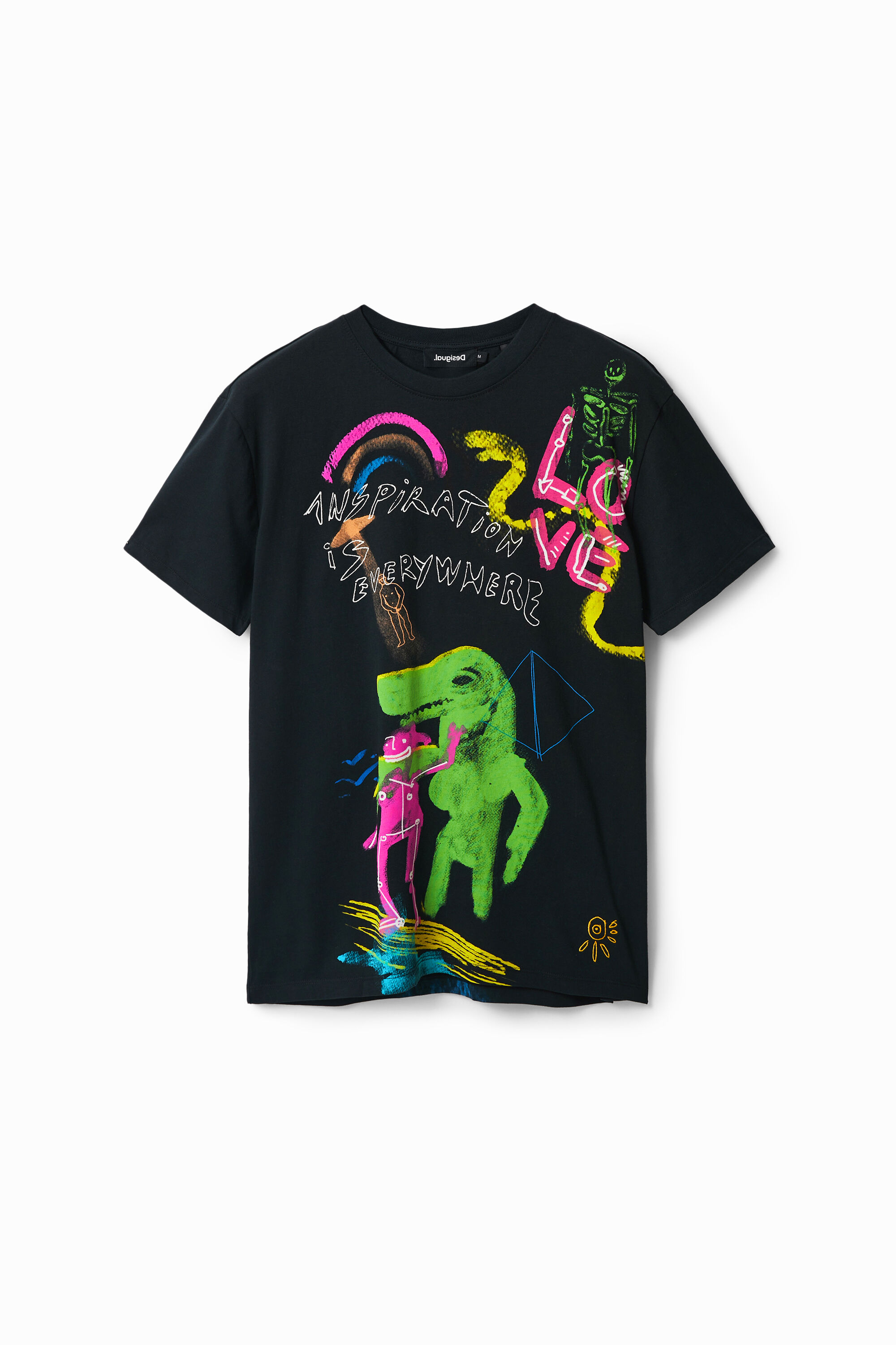 T-shirt à manches courtes dino