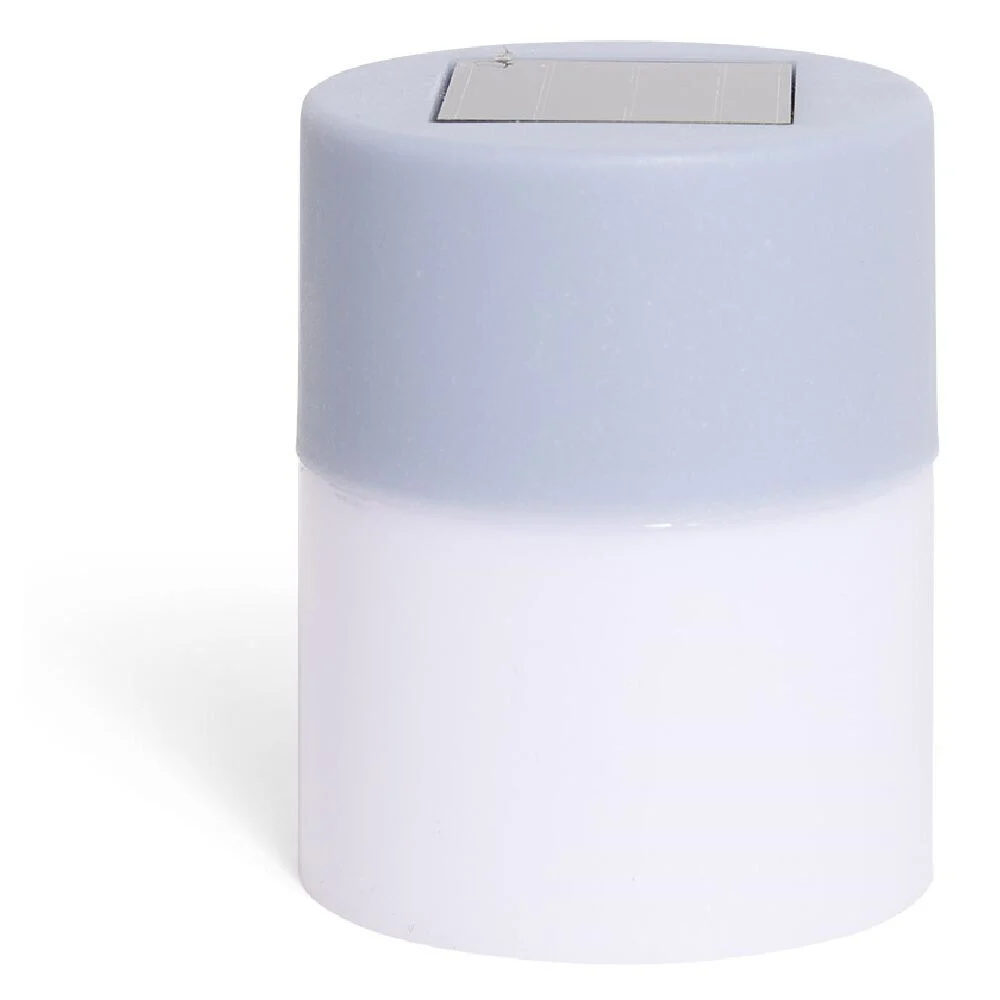 Mini lanterne solaire LED blanc chaud Ø4,6xH6cm