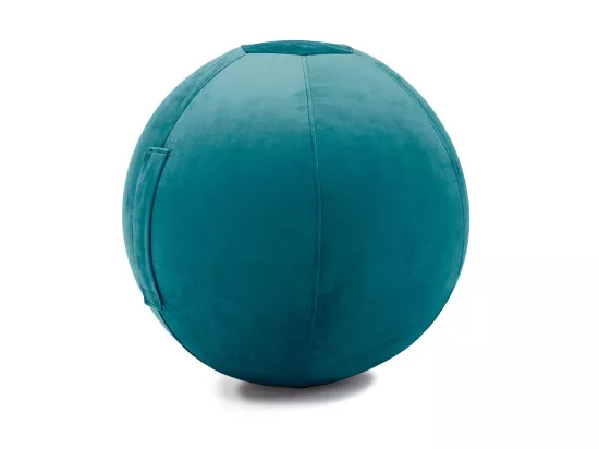 Jumbo Bag Balle de gym gonflable - bleu paon - 14500v-34