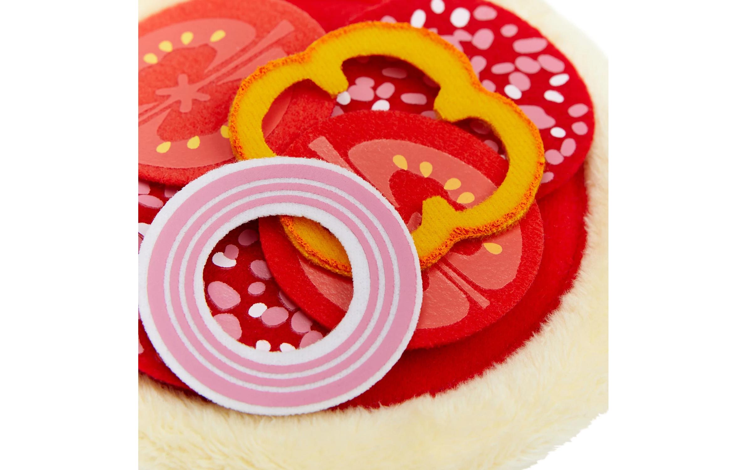 Spiel-Lebensmittel Pizza-Set 27 TeileCreative Play Pizzen aus Stoff