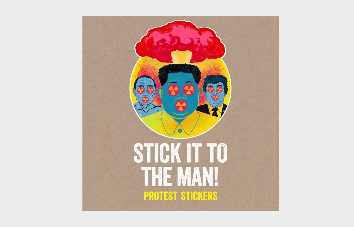Laurence King V Stick it to the man! Stickerbuch