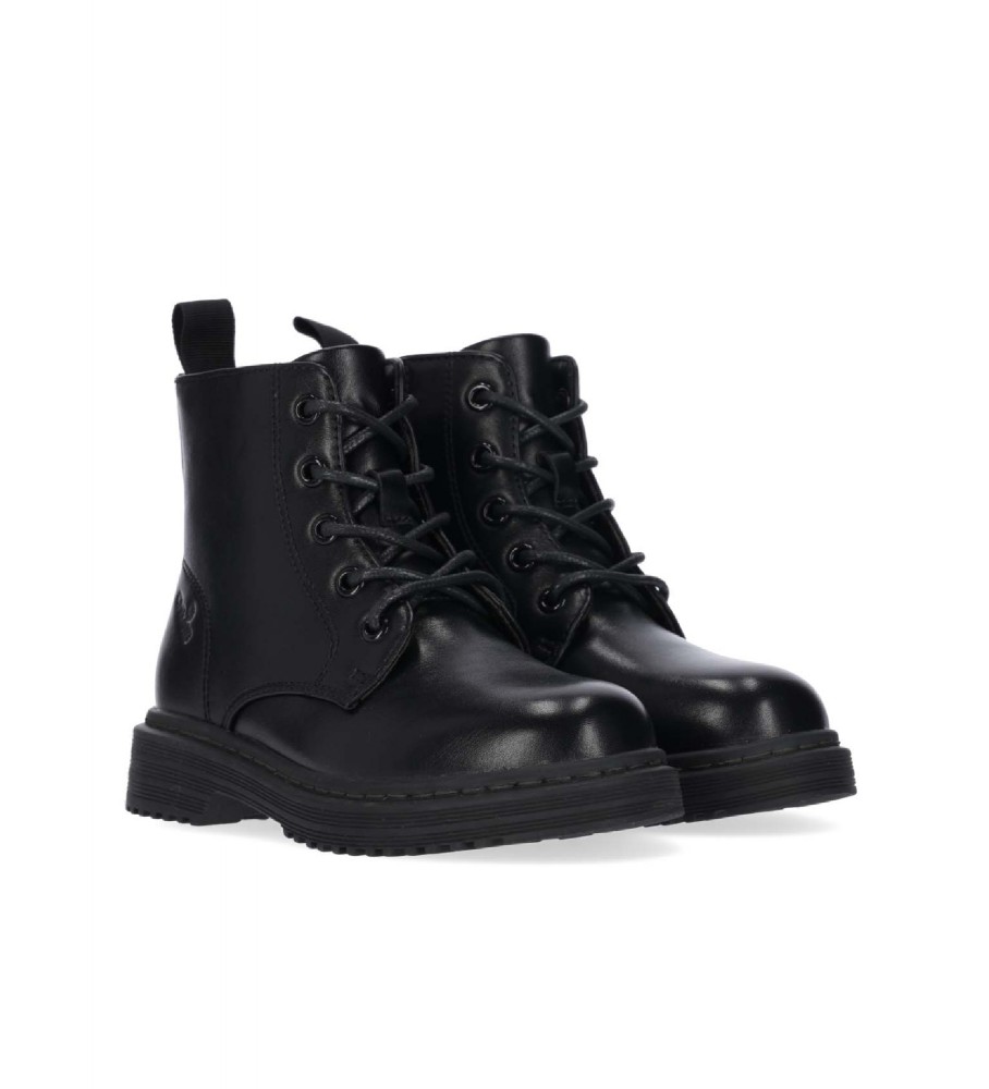 Botas infantis Chika10 Holland tamanho 10 pretas