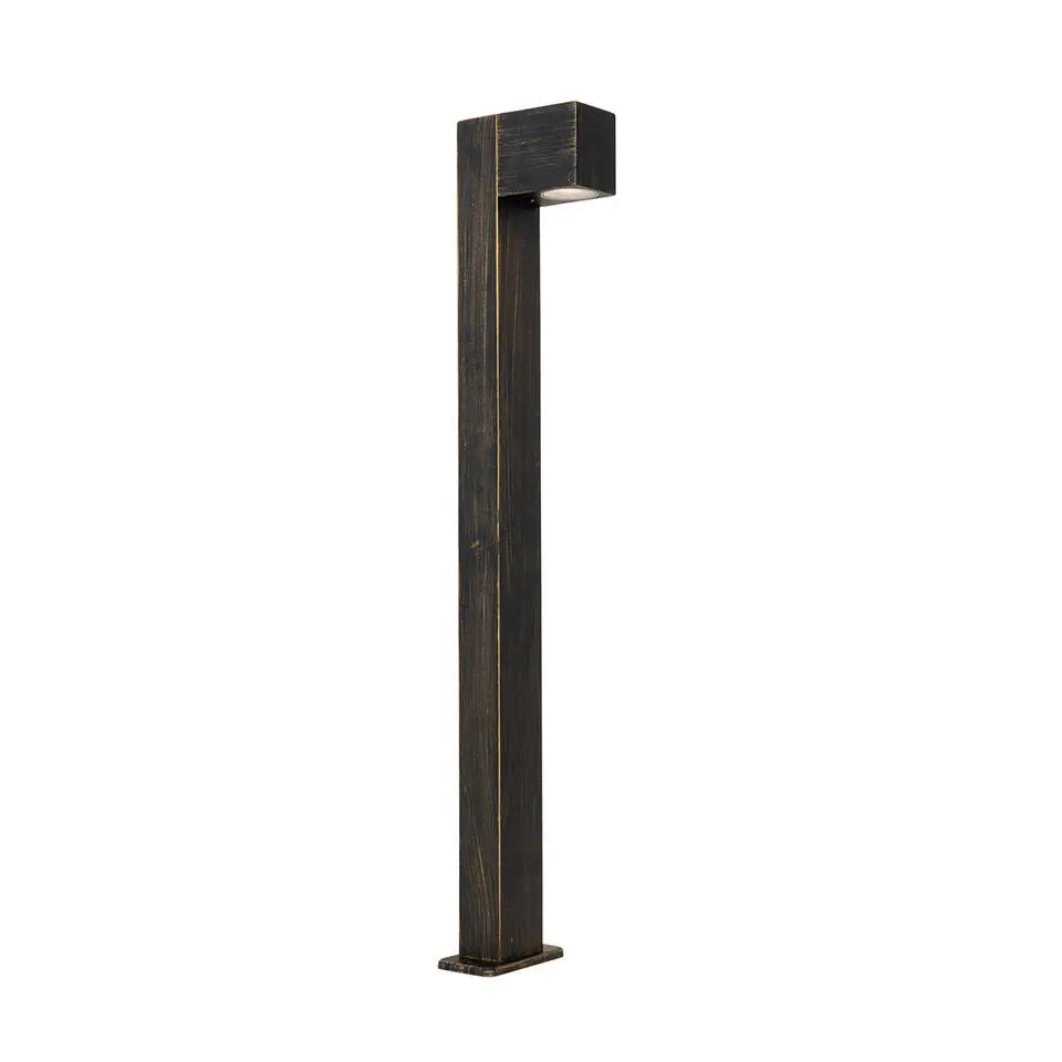 Qazqa staande buitenlampen baleno goudkleurig gu10