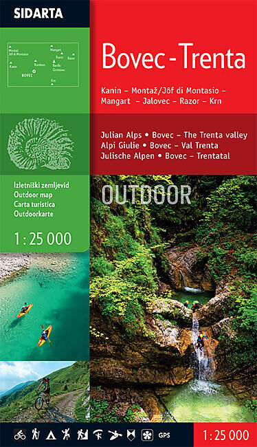 SIDARTA - BOVEC TRENTA 1:25 000