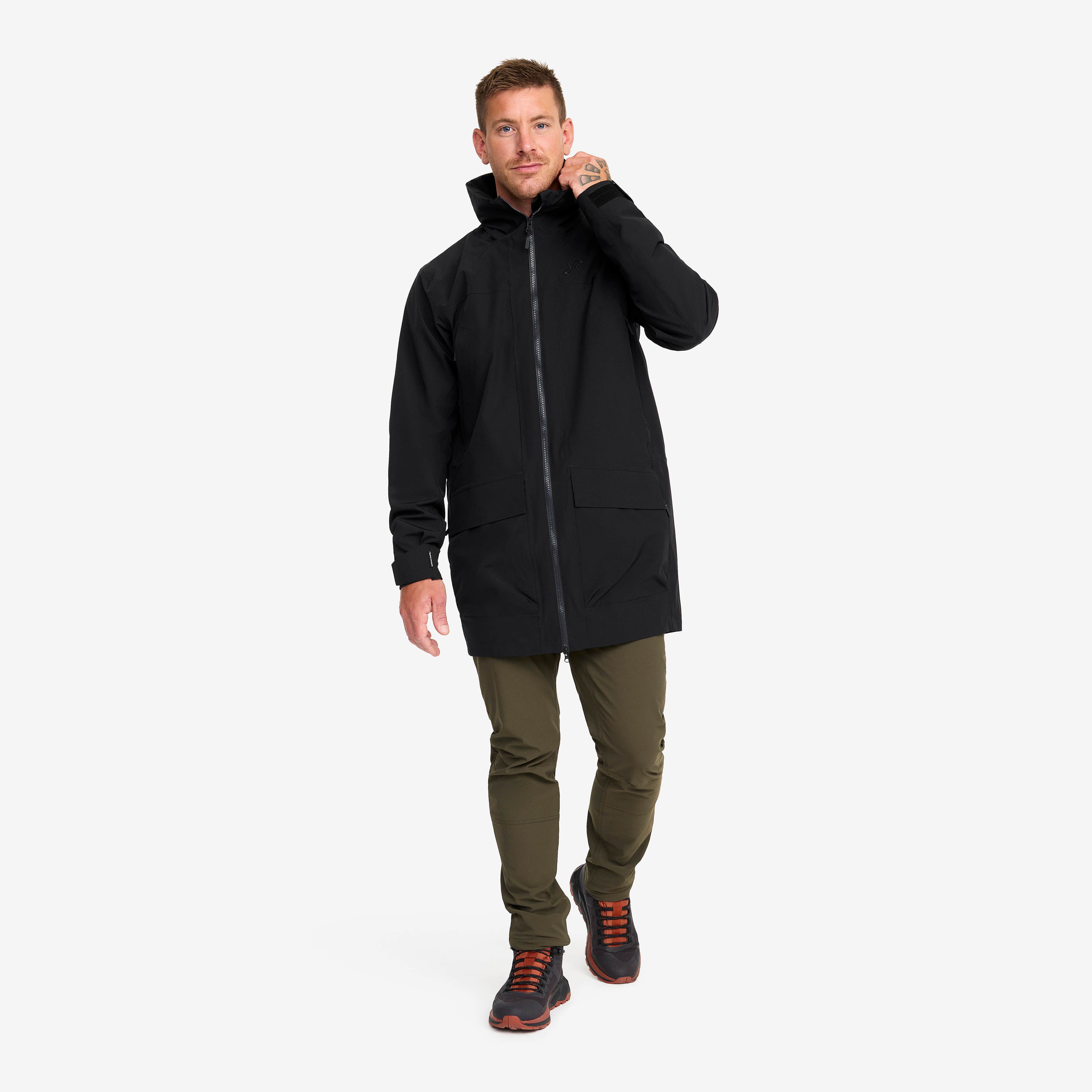 Nevis 2L Parka Herre Black