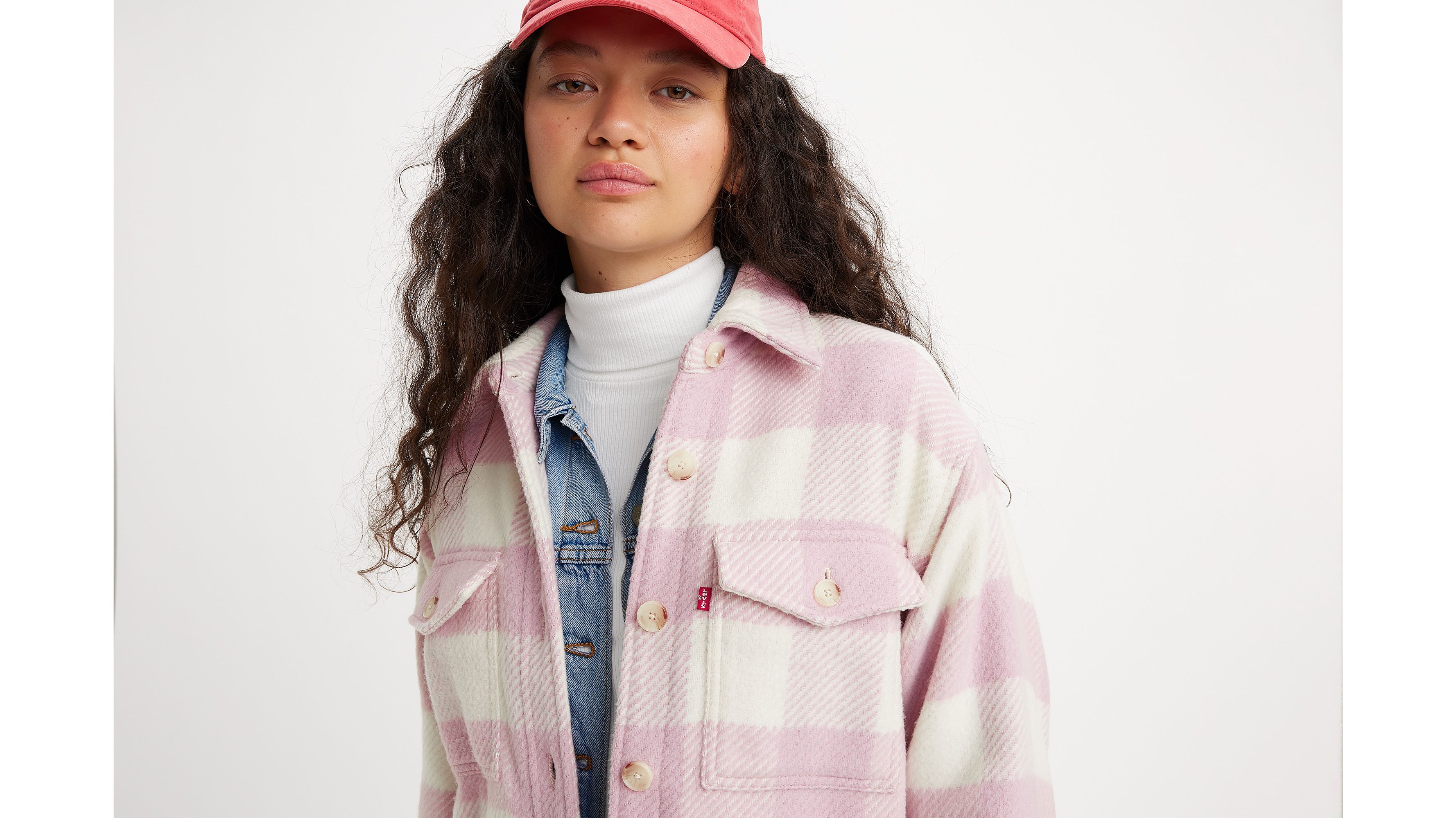 Veste-chemise Nola - Darla Gingham Keepsake Lilac - Multicolore