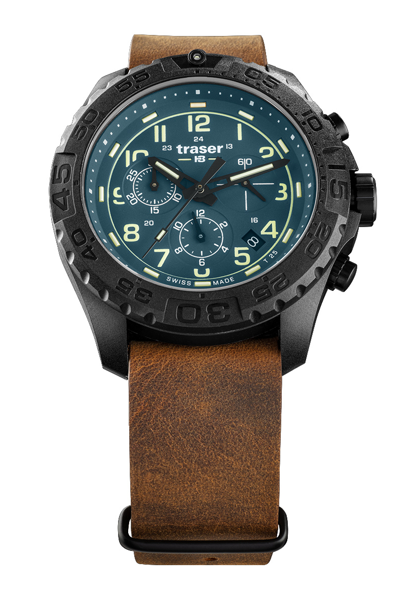 Traser P96 Outdoor Pioneer Evolution Chrono Petrol 109049