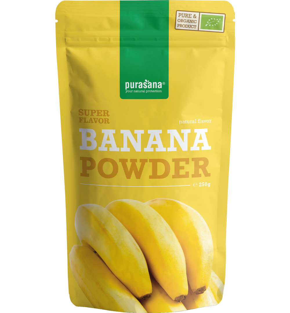 Purasana Bananen Poeder – Vegan Bio (250 gr)