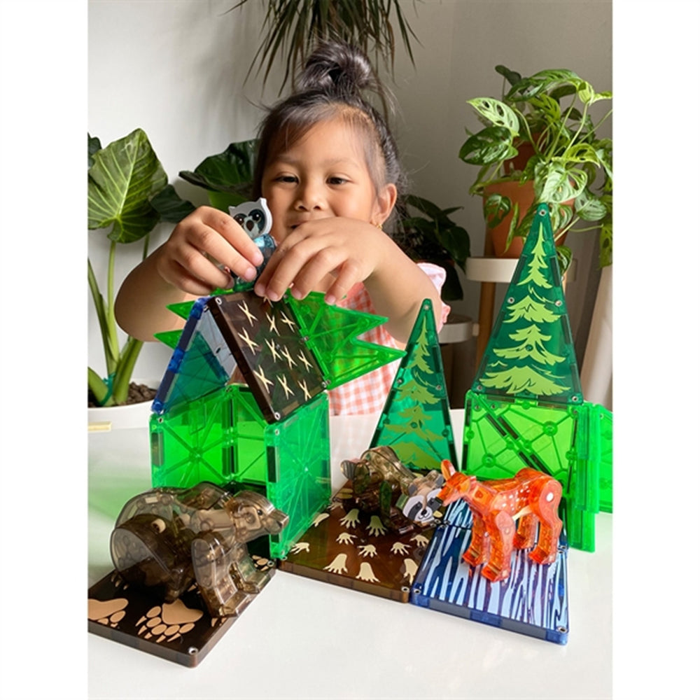 Køb Magna-Tiles® Skovdyr - Magnetsæt 25 Dele