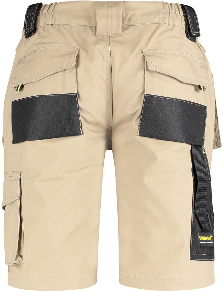 Störvik Job - Korte Werkbroek - Khaki - XS