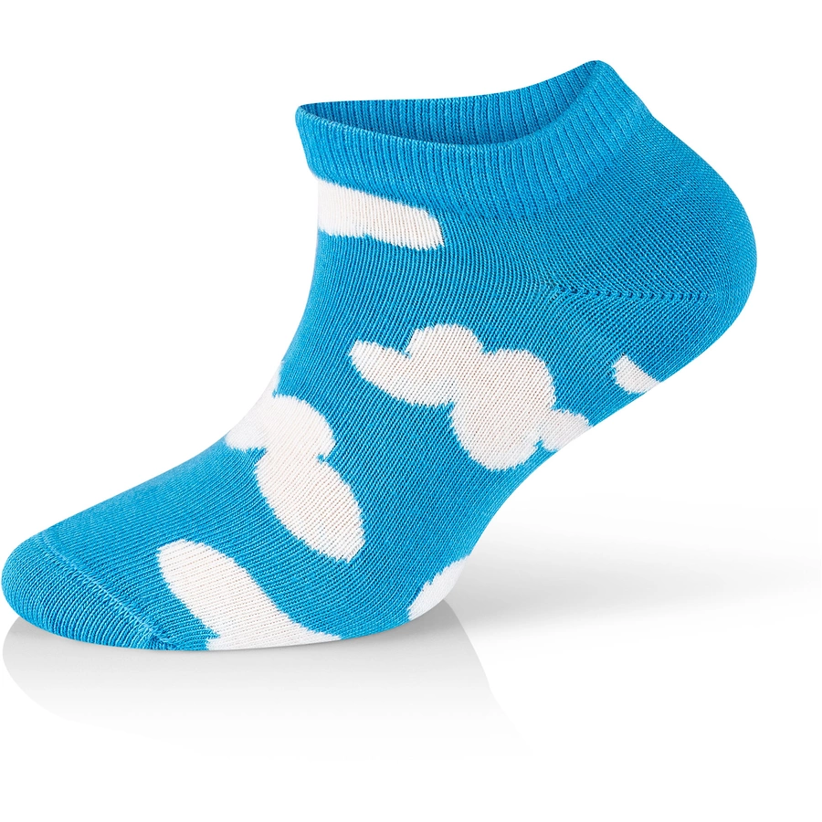 Happy Socks Sneakersocken 4-Pack Kids Low Daisy-Cloudy Strawberry multi_coloured