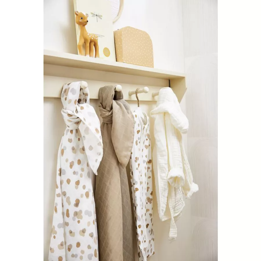 MEYCO Musselin Swaddle 2er-pack Stains Sand
