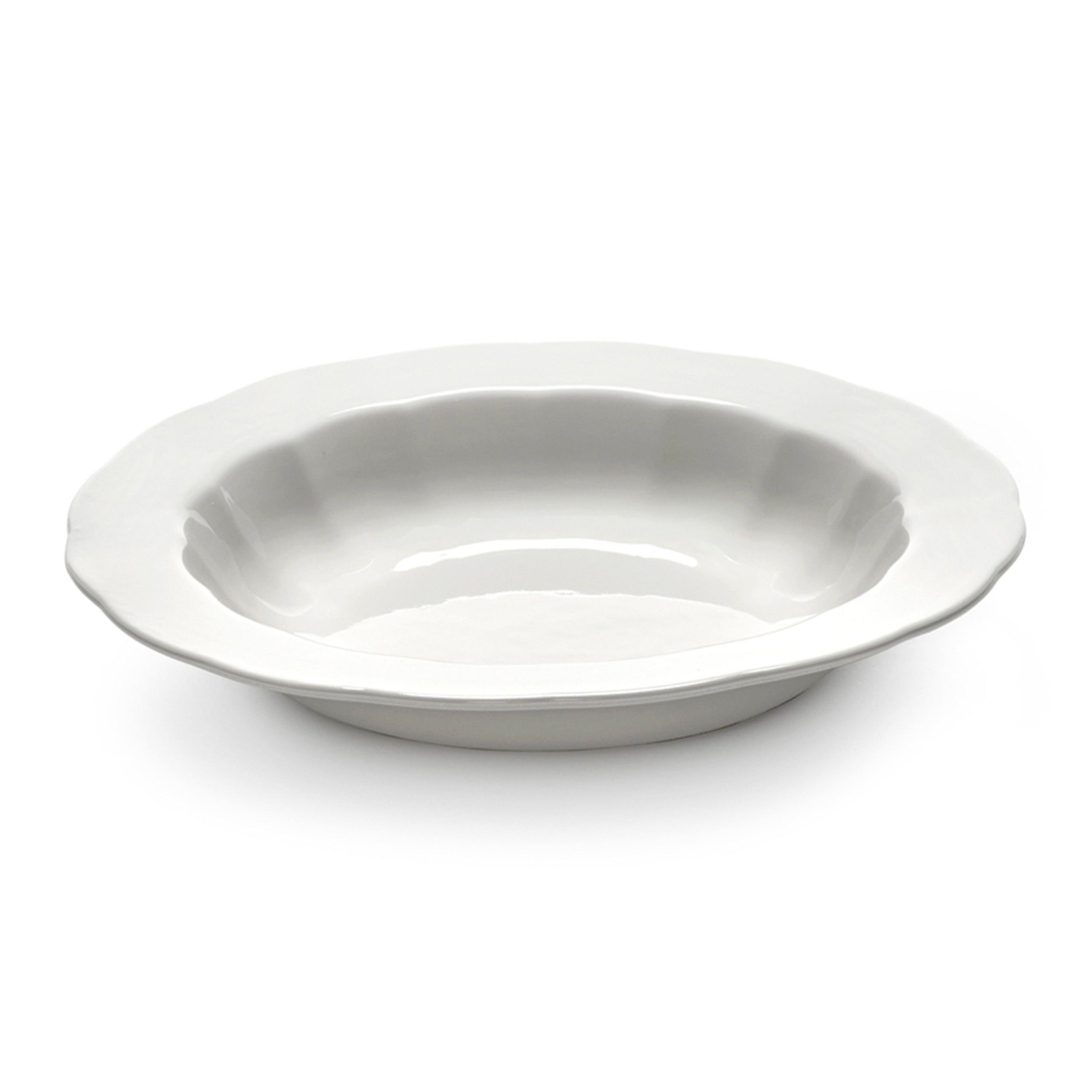 SERAX - Sergio Herman - Silhouette Diep Bord - Wit - Set van 4