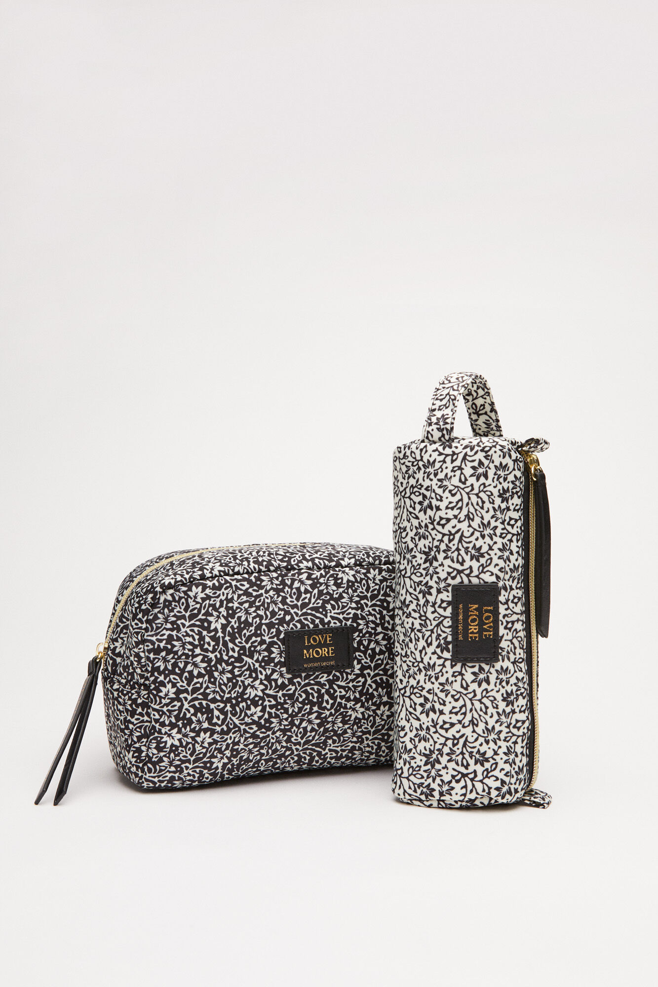 Neceser mediano estuche estampado - branco