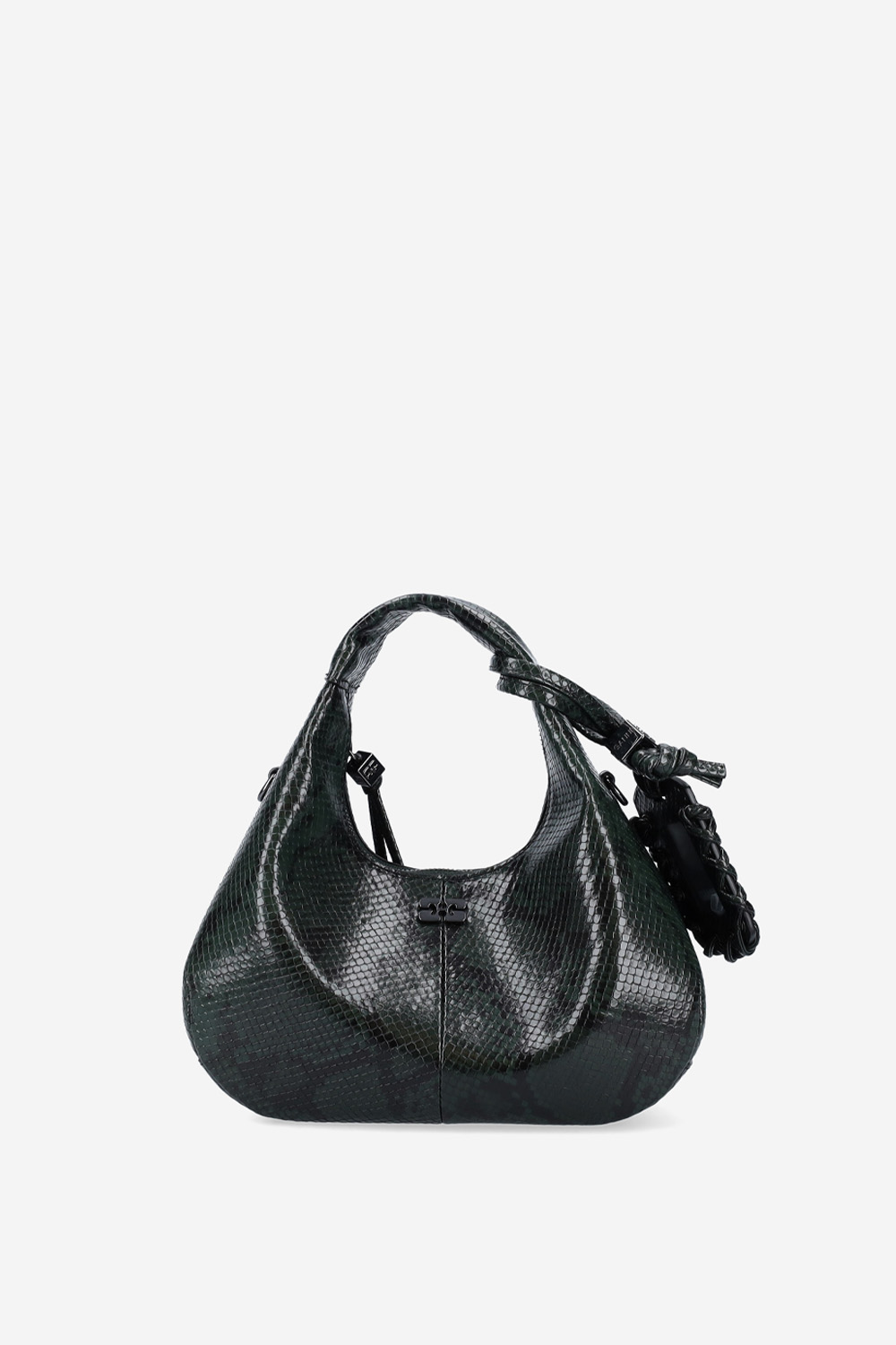 Hobo mini snake vegan leather crossbody