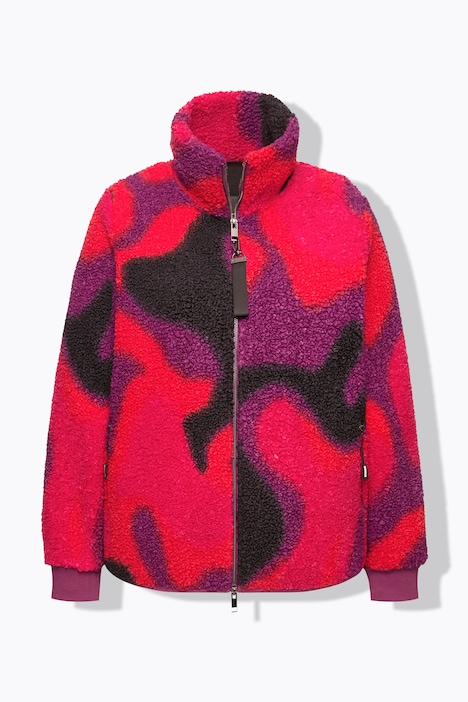 HYPRAR Fleecejacke, Stehkragen, Reißverschlusstaschen