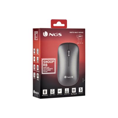 NGS Snoop-RB - souris sans fil - gris