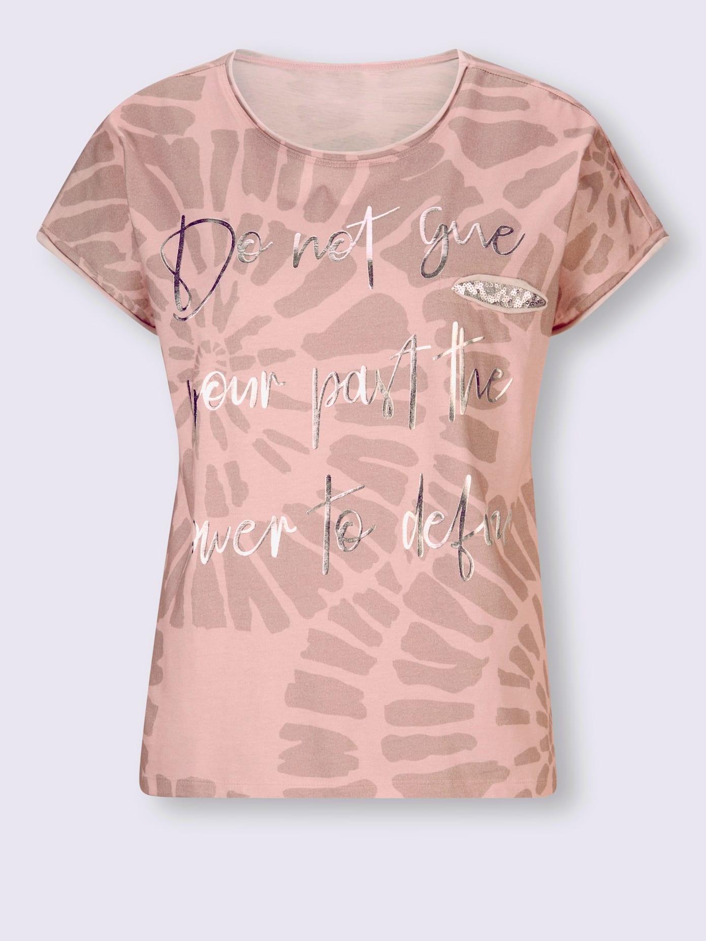T-shirt imprimé imprimé animal décoratif