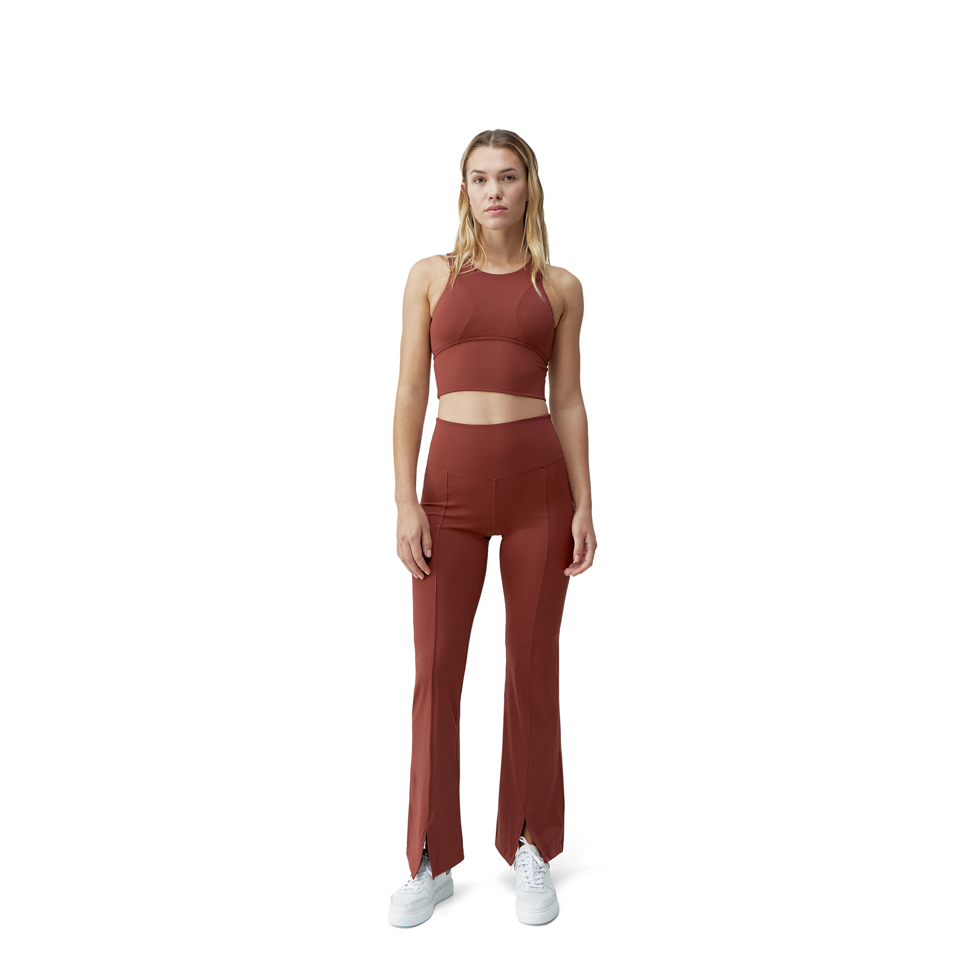 ELIN - Legging coupe évasée elin | Orange