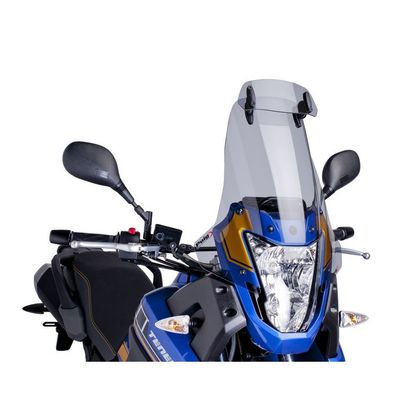 Bulle Puig Touring avec visière - Gris