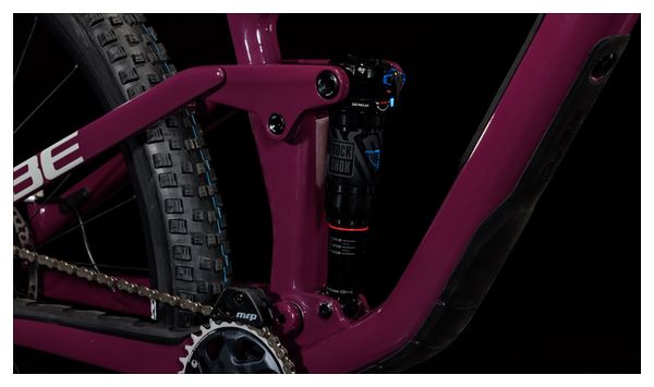 VTT Tout-Suspendu Cube Stereo One44 C:68X SLX Sram GX Eagle AXS 12V 29'' Rose Rouge Wine 2024