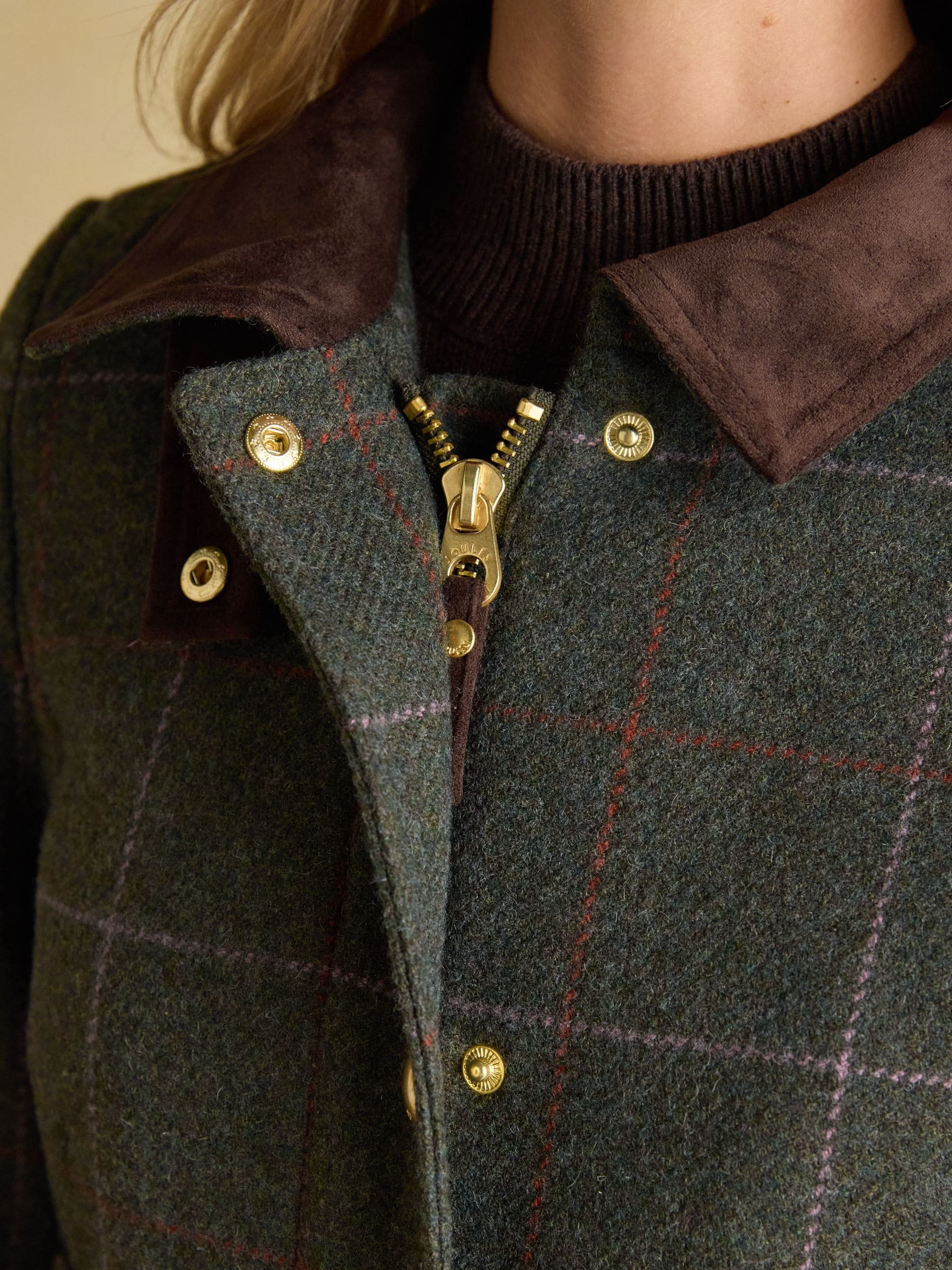 Joules Classic Fieldcoat Tweed Coat