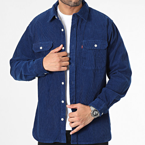 Chemise Manches Longues Relaxed Fit 19573 Bleu Roi