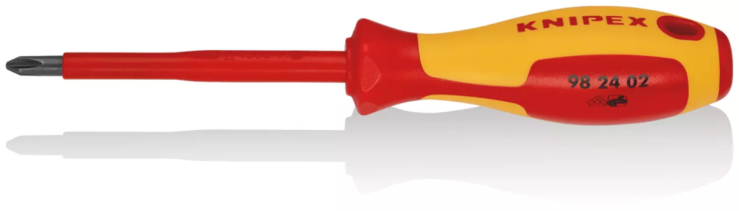 Knipex 98 24 02 Schroevendraaier - Phillips - PH2 x 100mm